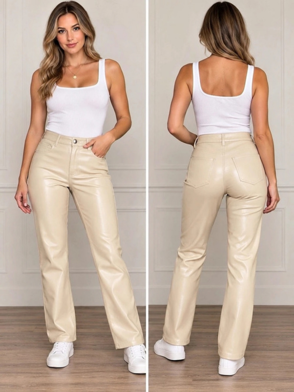Wilfred The Melina Pant Straight Leg Pants in Cream Size 6 Like New